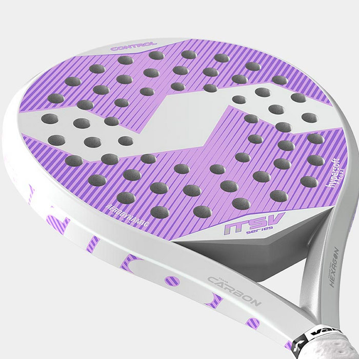 Pala Padel Varlion LW Hexagon 8.8 Violet 2023 - Imagen 3
