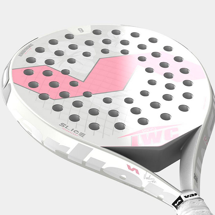 Pala Padel Varlion LW Carbon 9 Pansy Prisma 2023 - Imagen 3